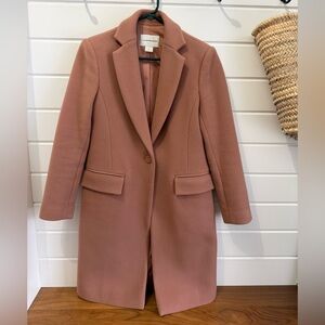 Club Monaco Salmon Wool Jacket